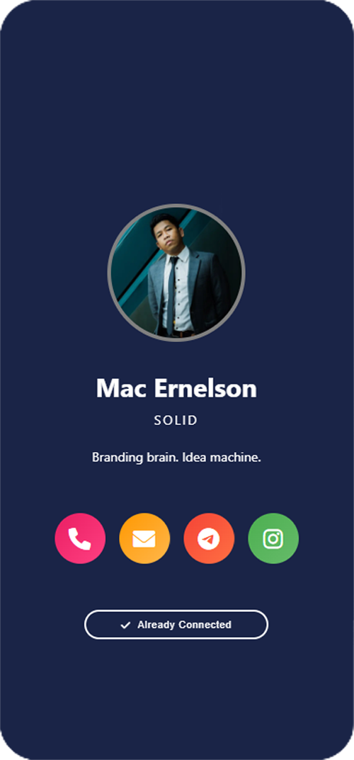 Digital Business Card 5